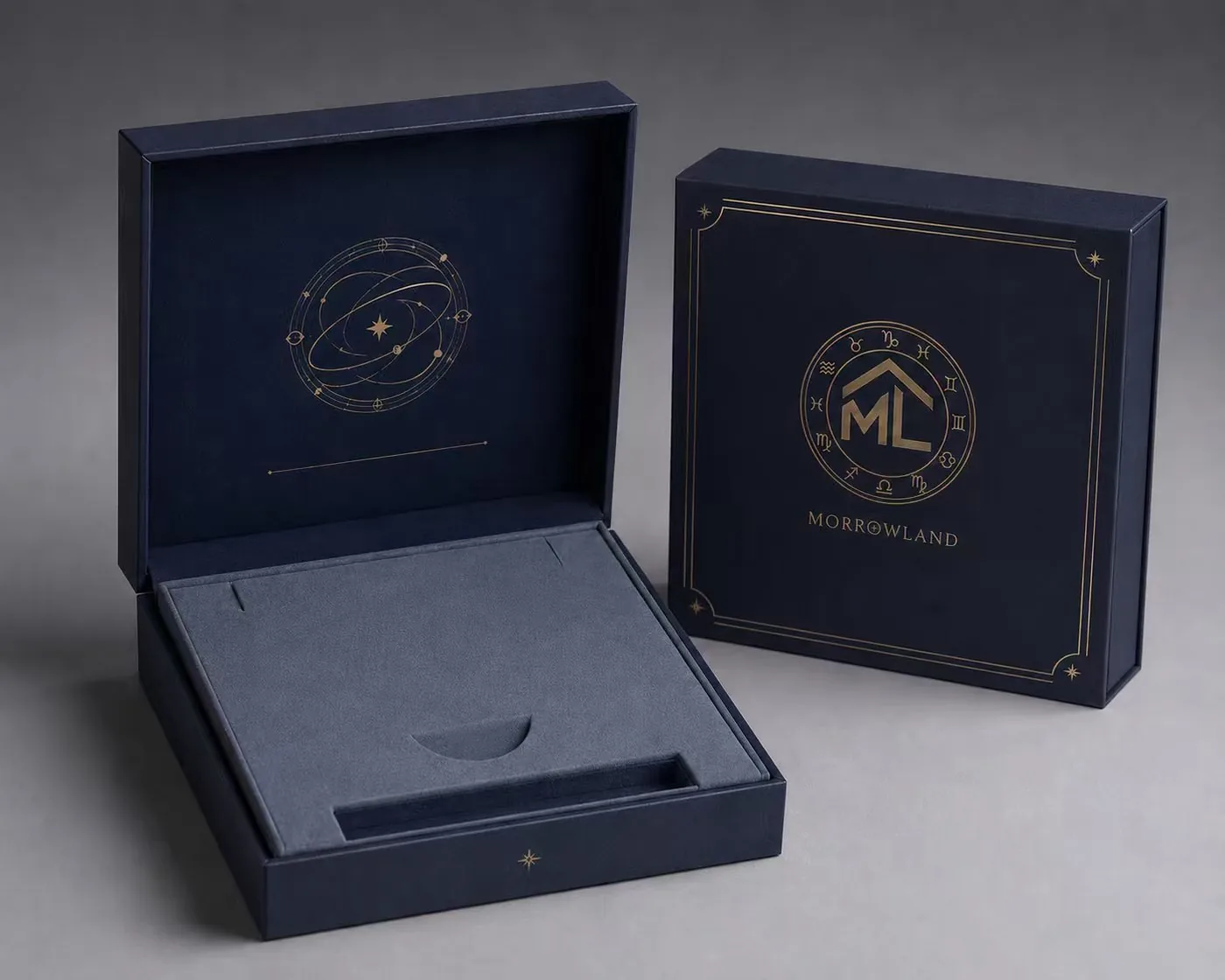 Morrowland necklace presentation box